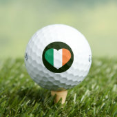 Irish Heartflag css gbcnt Golfball (Insitu T-Shirt)