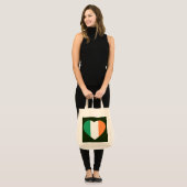 Irish Heartflag gtcnt Tragetasche (Vorderseite (Model))