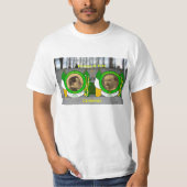 Irish Heroes Image for Men-T - Shirt-White T-Shirt (Vorderseite)