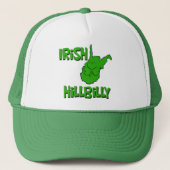 Irish Hillbilly Hat Truckerkappe (Vorderseite)