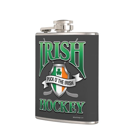 Irish Hockey Flachmann (Links)