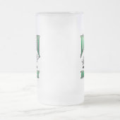Irish Hockey Frosted Glass Beer Mug Mattglas Bierglas (Mittel)