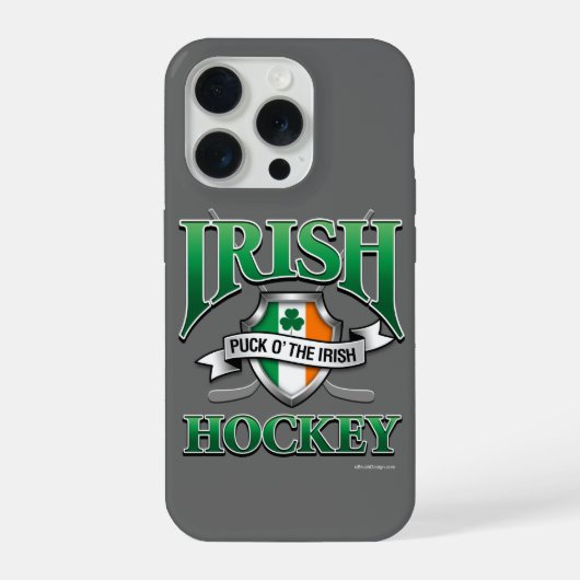 Irish Hockey iPhone Hülle (Rückseite)