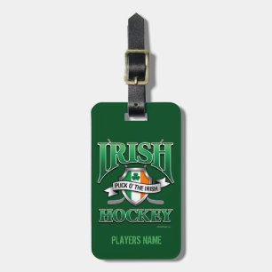 Irish Hockey Luggage Tag Gepäckanhänger