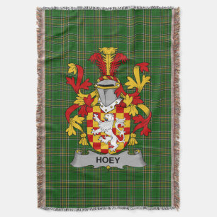 Irish Hoey or O_Hoey Coat of Arms Familienwappen I Decke