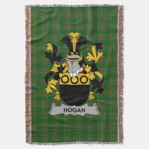 Irish Hogan oder O_Hogan Coat of Arms Familienwapp Decke