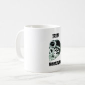 Irish Hooligan Biker Coffee Tasse (Vorderseite Links)
