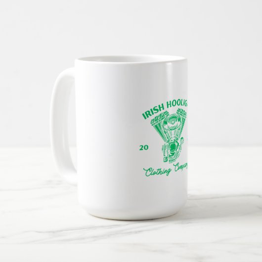 Irish Hooligan Coffee Tasse (Vorderseite Links)