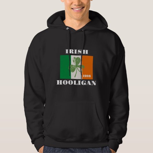 Irish Hooligan Hooded Sweat-Shirt Hoodie (Vorderseite)