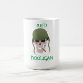 Irish Hooligan Soldier Kaffeetasse (Mittel)