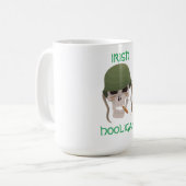 Irish Hooligan Soldier Kaffeetasse (Vorderseite Links)