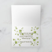 Irish Horseshoe Karte (Innenseite)