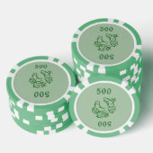 Irish Horseshoe Pokerchips (Stapel)