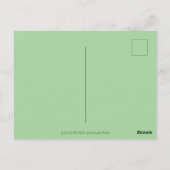 IRISH HOUND HUNGS, ST. PATRICK'S DAY GREEN BIER POSTKARTE (Rückseite)