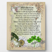 Irish House Blessing plaque Fotoplatte (Vorderseite)
