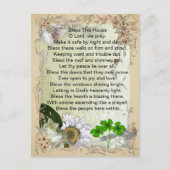 Irish House Blessing Postkarte (Vorderseite)