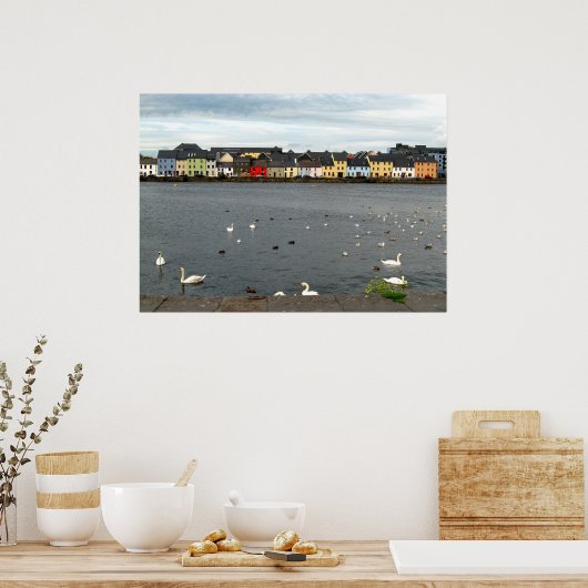 Irish Houses Poster (Küche)