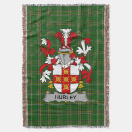 Irish Hurley oder O_Hurley Coat of Arms Family Cre Decke