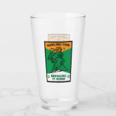 Irish Hurling Sport Glas (Rückseite)