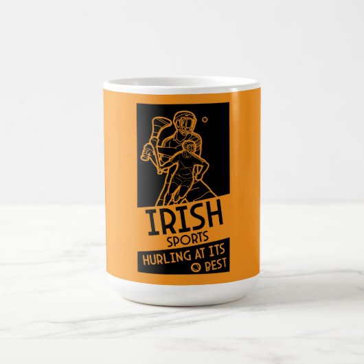 Irish Hurling Sport Kaffeetasse (Mittel)