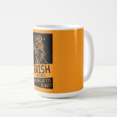 Irish Hurling Sport Kaffeetasse (VorderseiteRechts)