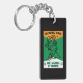 Irish Hurling Sport Schlüsselanhänger (Vorderseite links)