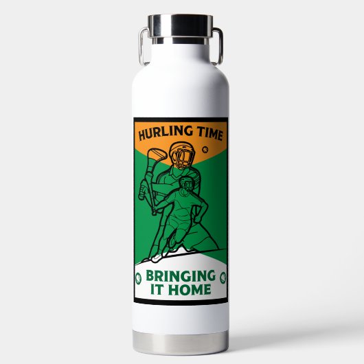 Irish Hurling Sport Trinkflasche (Vorderseite)