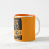 Irish Hurling Sport Zweifarbige Tasse (VorderseiteRechts)