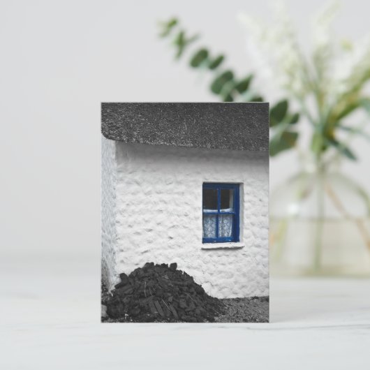 Irish Hütte Postcard Postkarte (Stehend Vorderseite)