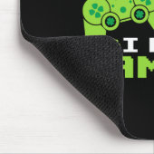 Irish I Gaming Funny St Patricks Day Gamer Boy Mousepad (Ecke)