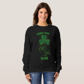 Irish I Gaming Funny St Patrick's Day Sweatshirt (Vorne ganz)