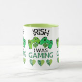 Irish I Gaming" St. Patrick's Day Tasse (Zentrum)