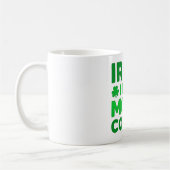 Irish I Had More Coffee – Funny Shamrock Kaffeetasse (Links)