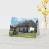 Irish Image for Birthday Grußkarte Karte (Gelbe Blume)