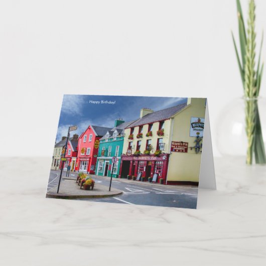 Irish Image for Birthday Grußkarte Karte (Vorderseite)