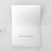 Irish Image for Birthday Grußkarte Karte (Innenseite)