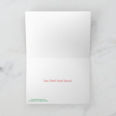 Irish Image for Get Well greeting card Karte (Innenseite)
