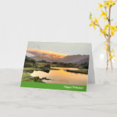 Irish Image for Irish Birthday Grußkarte Karte (Gelbe Blume)