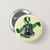 Irish Indian St Patrick's Day Button (Vorne & Hinten)