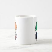 Irish Ireland Tree Roots Flag Kaffeetasse (Mittel)