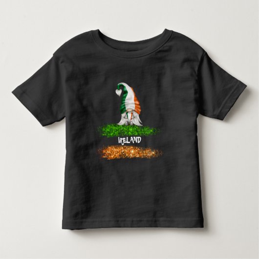 *~* IRISH IRLAND GNOME TODDLER Flag T - Shirt (Vorderseite)