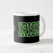 Irish-ish, Funny St. Patrick's Day Jumbo-Tasse (Vorderseite Rechts)