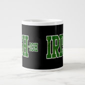 Irish-ish, Funny St. Patrick's Day Jumbo-Tasse (Vorderseite)