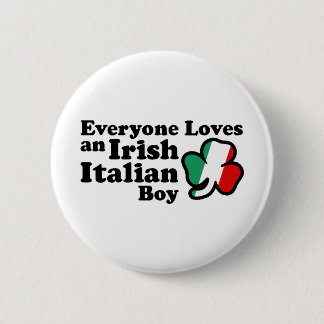 Irish Italian Boy Button