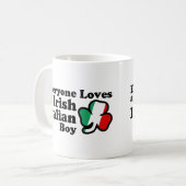 Irish Italian Boy Kaffeetasse (Vorderseite Links)