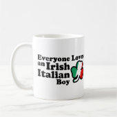 Irish Italian Boy Kaffeetasse (Links)
