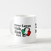 Irish Italian Girl Kaffeetasse (Vorderseite Links)