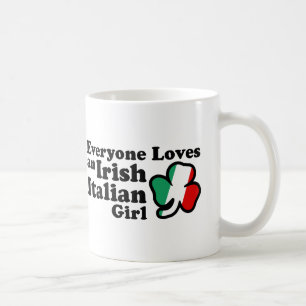 Irish Italian Girl Kaffeetasse