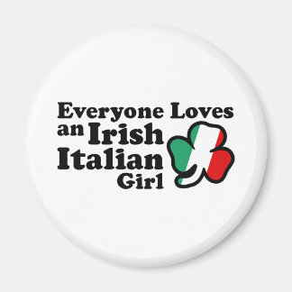 Irish Italian Girl Magnet