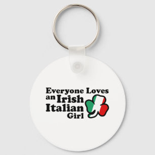 Irish Italian Girl Schlüsselanhänger